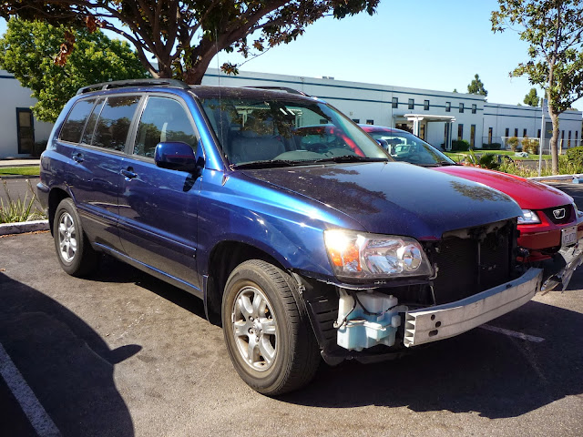 2004 Toyota Highlander Collision Repair at Almost Everything Auto Body