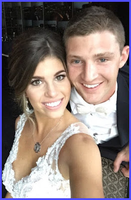 Jeff Driskel with his wife Tarin Moses