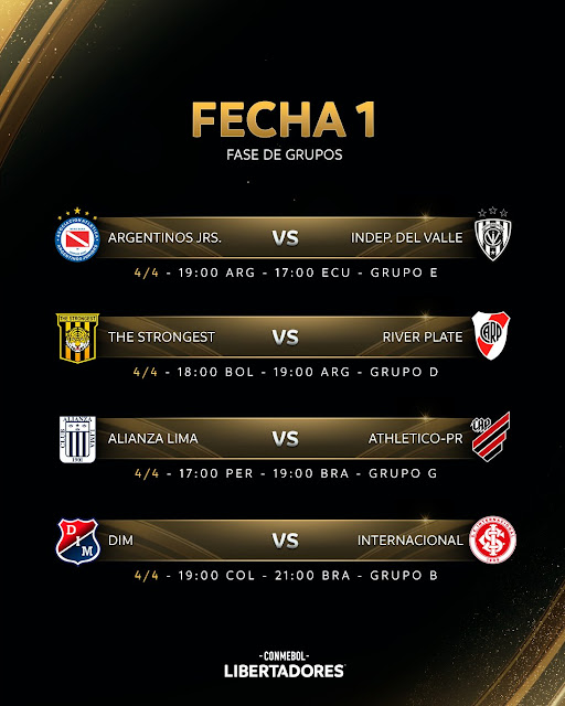 Fixture de la Copa Libertadores 2023