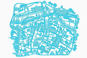 STOP THE LIGHTS: This stunning laser cut map of Dublin is a feast for the . (laser cut map dublin)