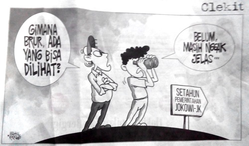 [Kartun Clekit] Setahun Jokowi-JK