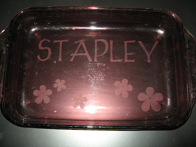 Cricut Craft Ideas Vinyl on This Is My Department  Craft Blog   Glass Etched Pans