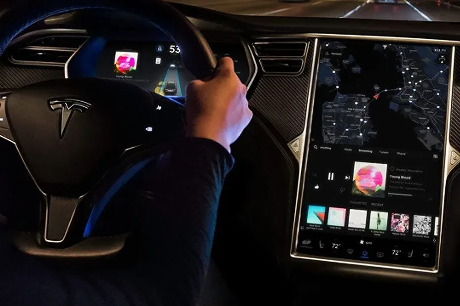 Dashboard Tesla Model X