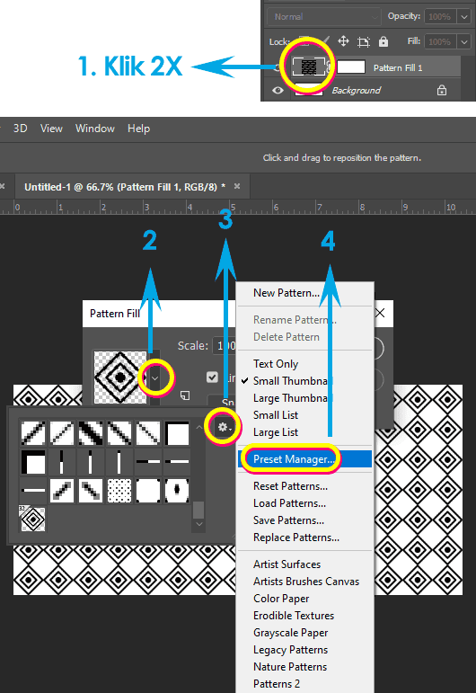  Cara  Buat  dan Save Pattern di Photoshop desainspot com 