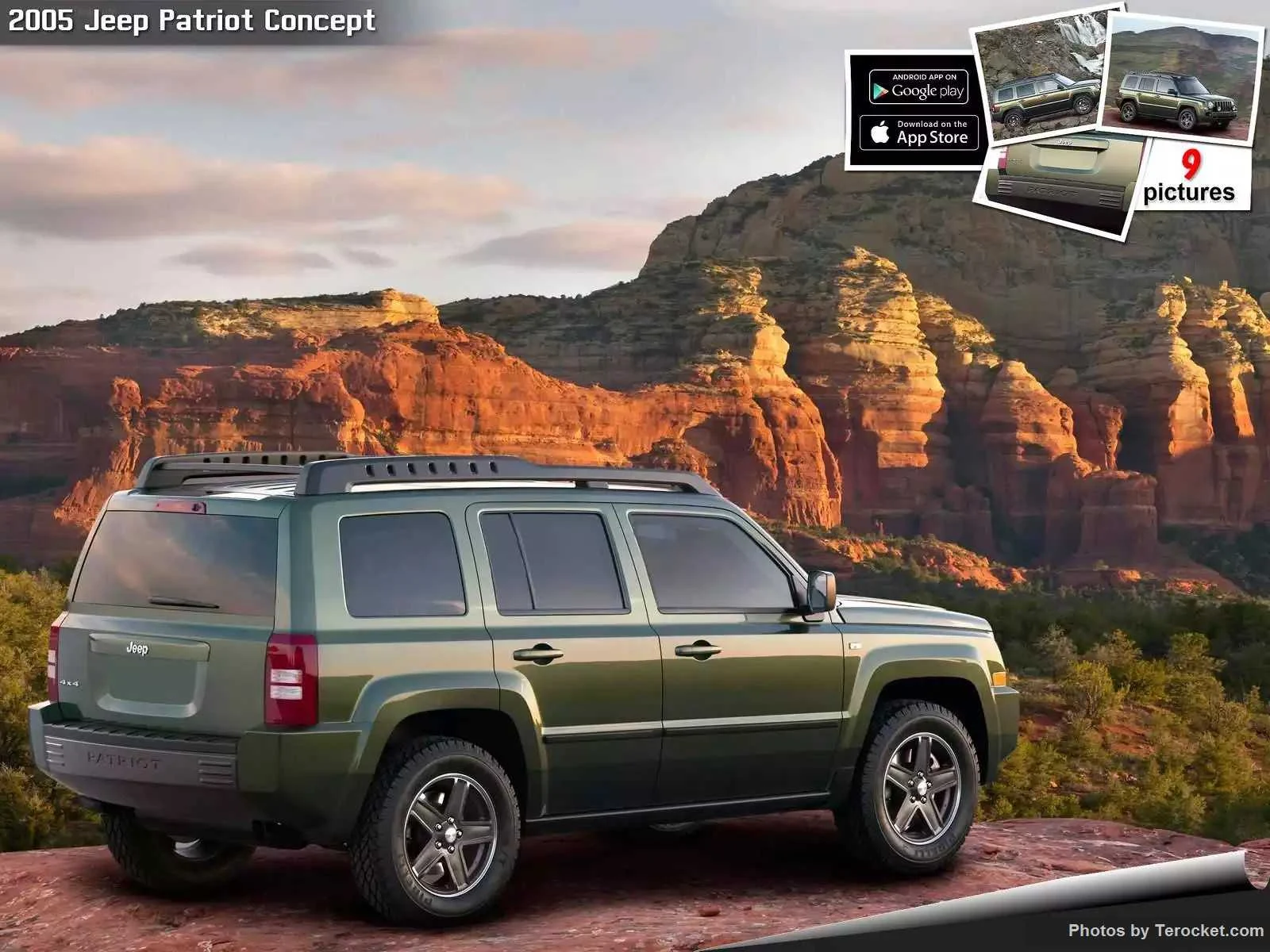 Hình ảnh xe ô tô Jeep Patriot Concept 2005 & nội ngoại thất