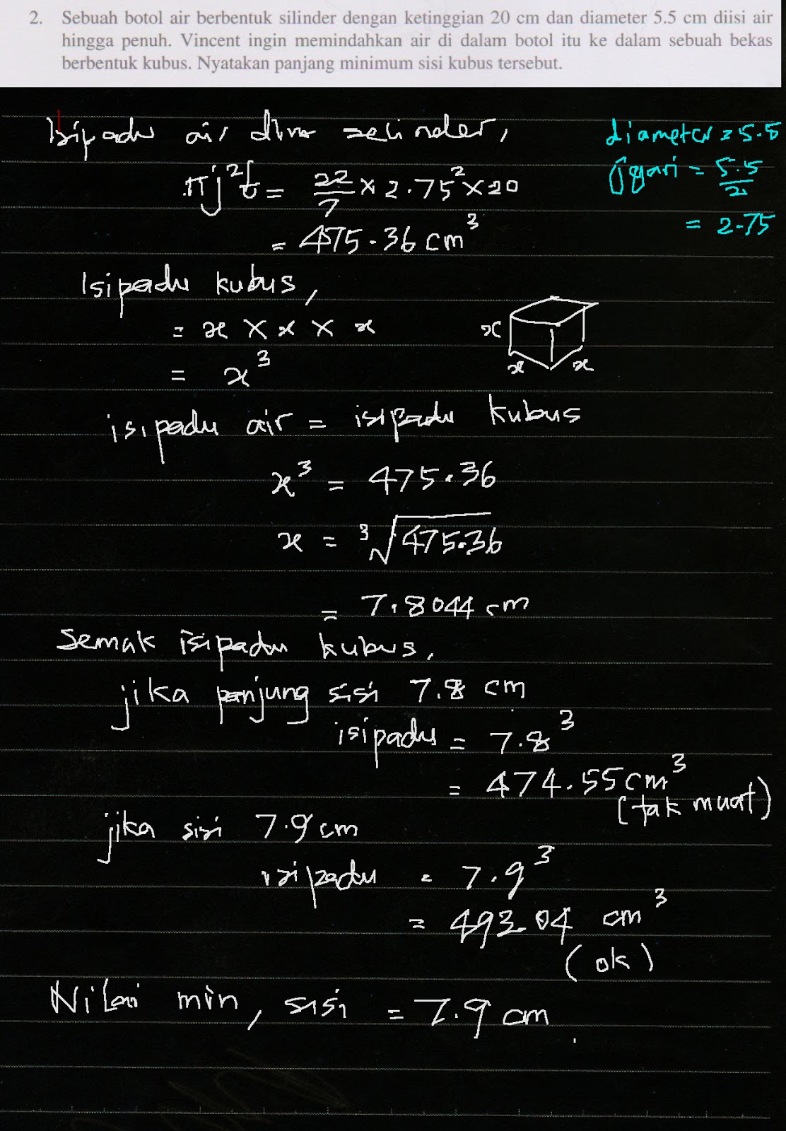 F2 Math Bab 6 Bentuk Geometri Tiga Dimensi Menjana Kecemerlangan