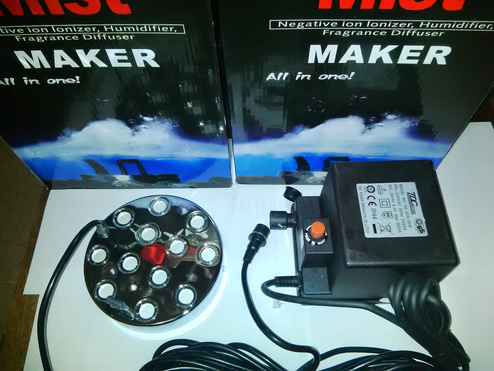Ultrasonic Mist Maker 12 Mata - toko-walet.com
