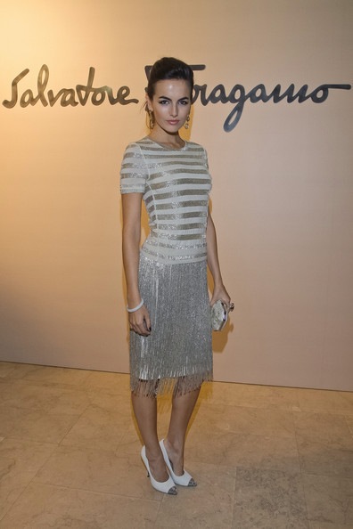 Camilla Belle Ferragamo Fashion Show Pashkova