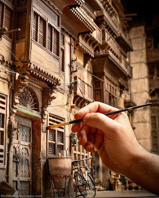 Artist Abdul Rahman Eid Makes Dioramas of Old Shops in Stunning Detail