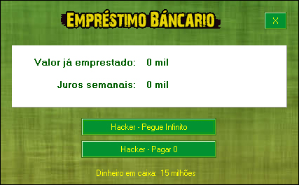 Novo, Hack, funcionando, Cheat 'o Matic, Brasfoot 2010