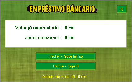 Novo, Hack, funcionando, Cheat 'o Matic, Brasfoot 2010