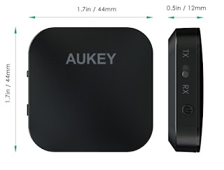 AUKEY BR-C19 2-in-1 Bluetooth Transmitter and Receiver Specifications: