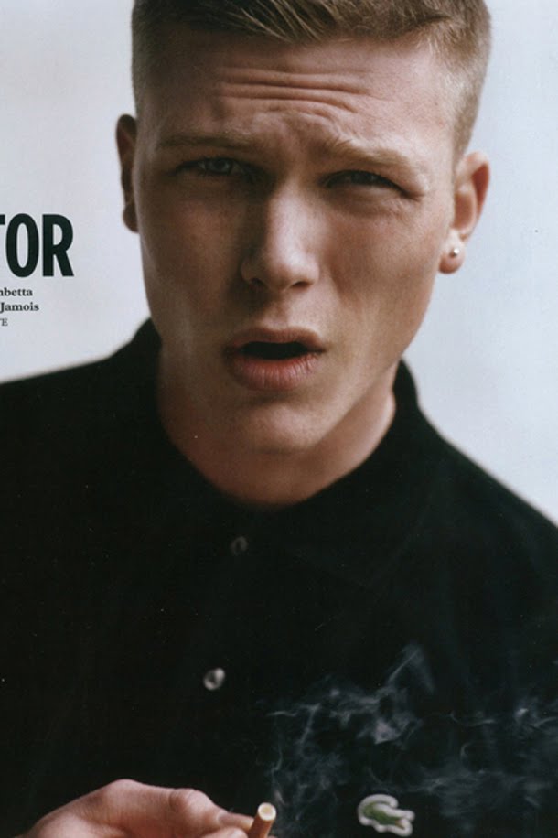 NEXT NYC's Tommy Kristiansen is looking hotter than ever in Wonderland Magazine