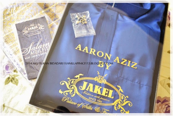 aku bukan bidadari Shopping Raya baju  melayu  Aaron  Aziz 