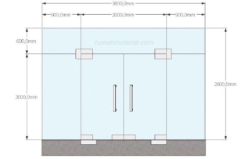 Info Terkini 12+ Ukuran Engsel Pintu Kaca