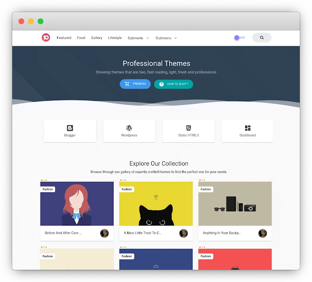 Download Hoax Go Responsive Template