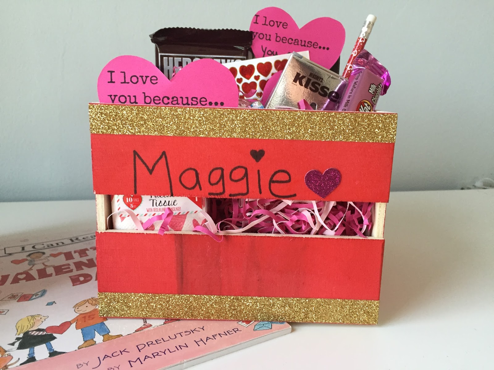 Diy Valentine S Baskets For Kids With A Message Of Love The Chirping Moms