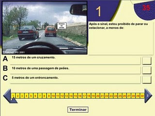 AngoBaixa: Exame de codigo de condução