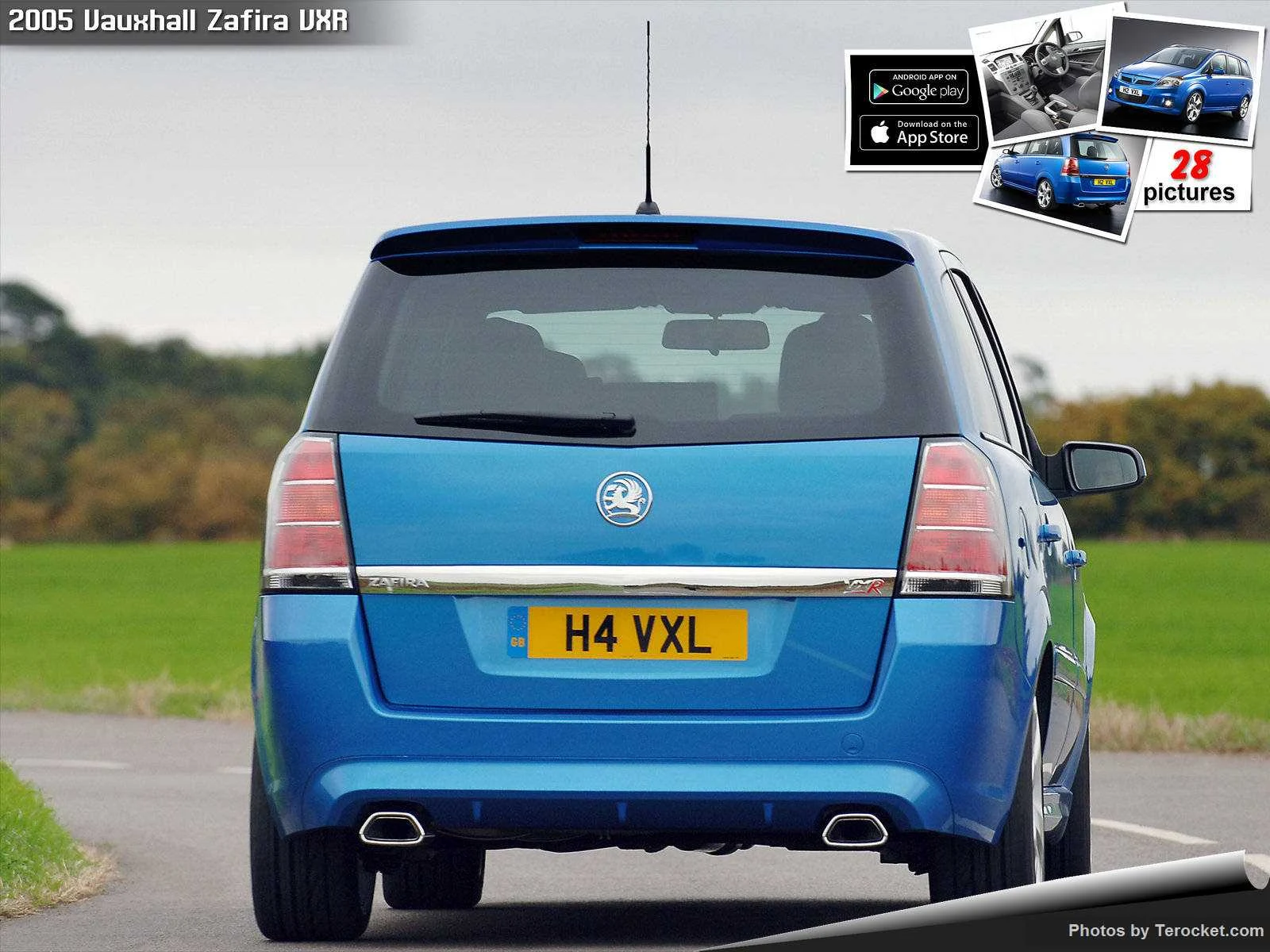 Hình ảnh xe ô tô Vauxhall Zafira VXR 2005 & nội ngoại thất