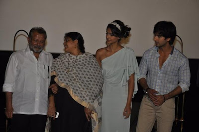 Shahid Kapoor And Sonam Kapoor At Mausam Trailer Launching Party