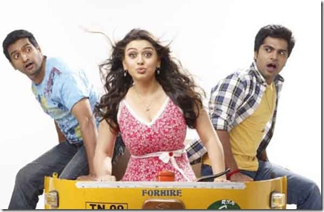 Santhanam, Hansika, Simbu in Vaalu Movie Stills