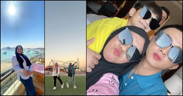Potret Shela Pengasuh Rafathar di Qatar, Temani Juragan Kecil Sambil Liburan