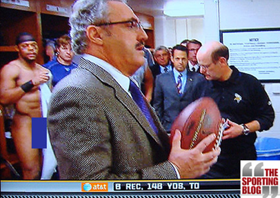 postgame locker room  visanthe-shiancoe picture scandaljpg