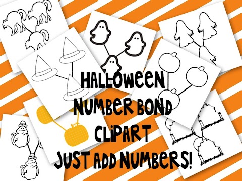 Happy Monday and a number bond clipart freebie!!