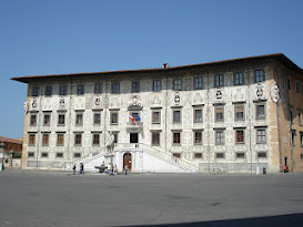 The Palazzo della Carovana, which was built by Vasari for the Knights of St Stephen