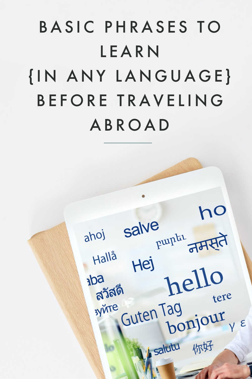 BASIC PHRASES TO LEARN INTERNATIONAL TRIP