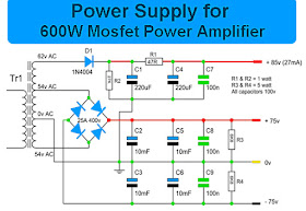 Car Power Amp Circuit With Pcb Design - Power Supply For 600 Watt Mosfet Power Amplifier - Car Power Amp Circuit With Pcb Design