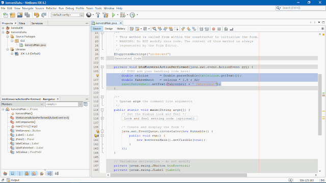 PENGENALAN DASAR SWING: CLASS JTEXTFIELD, JBUTTON DAN JLABEL  DI JAVA NETBEANS IDE 8.2