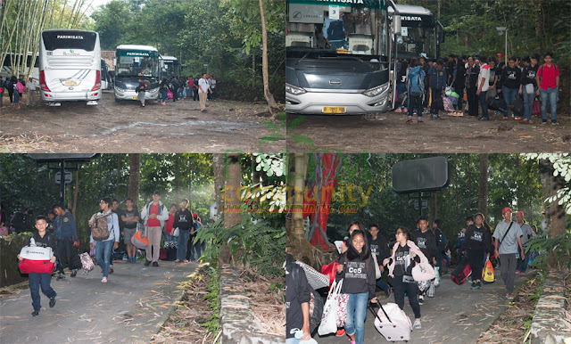 Tarakanita 4, peserta live in, smp, omah petroek, karang klethak, bus