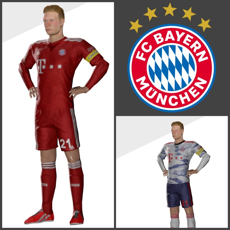Kit Bayern Munich Dream League Soccer 2022 - Bayern Muchen kit 2022 DLS