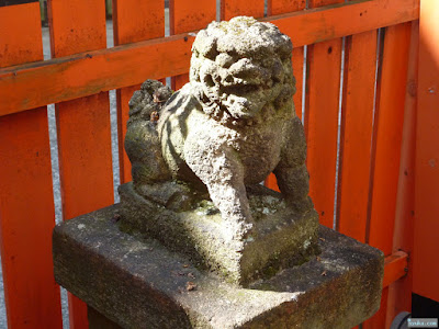 式内比賣許曾神社白玉稲荷大神狛犬