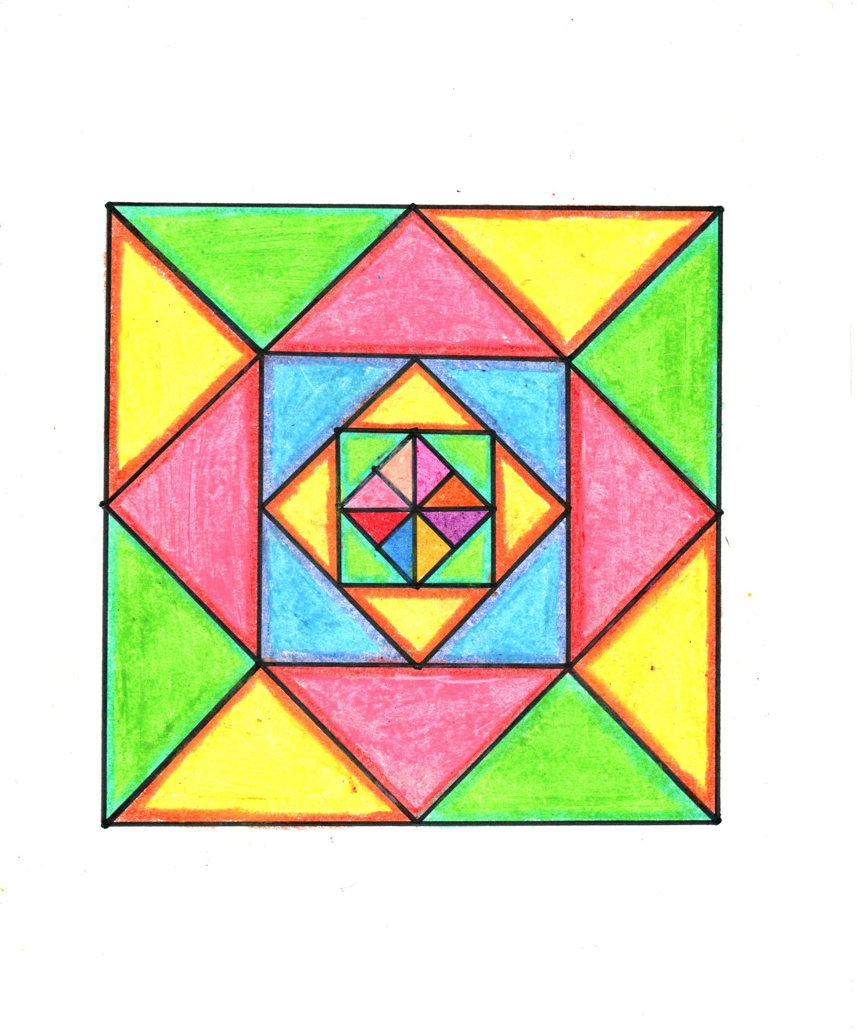 Square Design Art