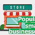 What are the most popular small businesses?