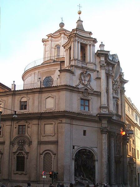 Barroco en Italia | Iglesia de San Carlo alle Quatro Fontane, Roma | Descripción + Estructura + Planta