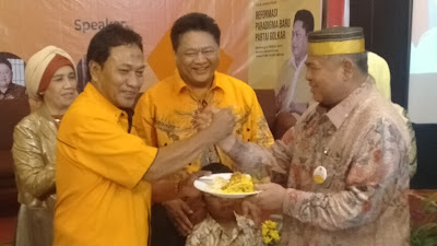 HUT Kosgoro 57 ke-62, Diisi Diskusi dan Peluncuran Buku 'Reformasi Paradigma Baru Partai Golkar' oleh Ridwan Hisjam 