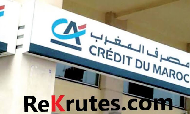 Credit Bank Maroc recrute des conseillers clientèle professionnels