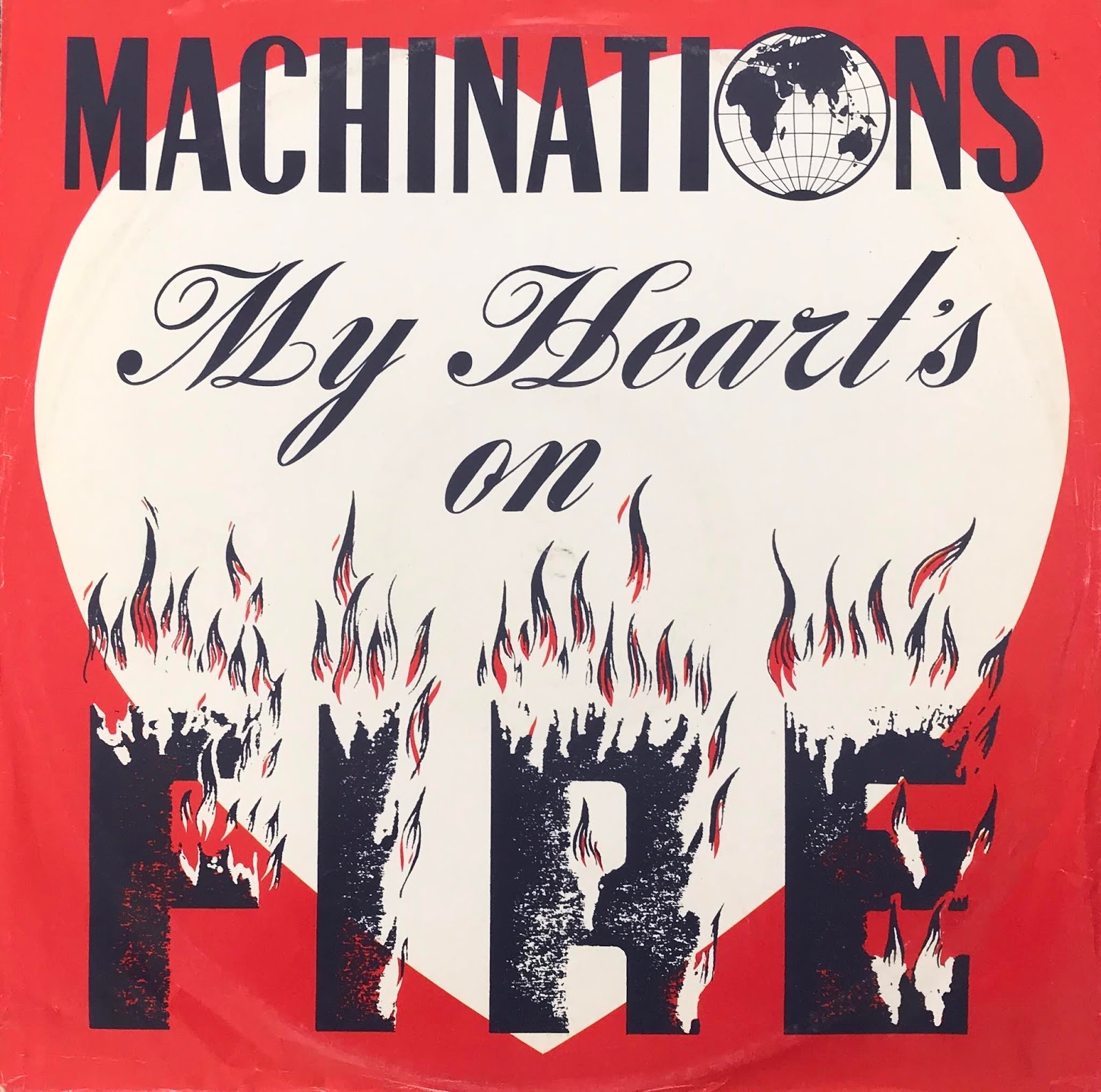 Machinations My Heart S On Fire 85 White Label Records Australia Deep Dance Music Page
