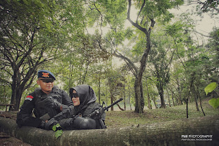 KONSEP FOTO PREWEDING POLISI