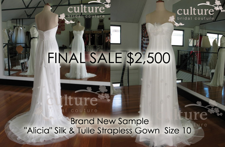 Here are some more BEAUTIFUL Sample Sale wedding gowns