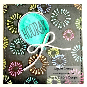 Blog Hop for InspireINK using Stampin' Up!® Birthday Backgrounds