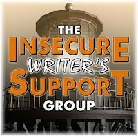 image of a lighthouse with the text Insecure Writer's Support Group