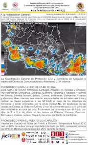 Seguirá oleaje elevado en Acapulco