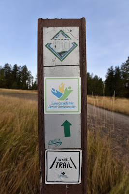 TCT BC Great Trail sign.