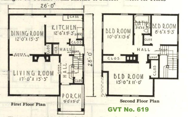 GVT No. 619 floor plan