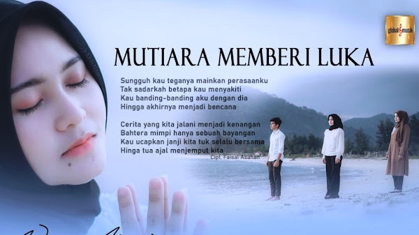 √ Lirik lagu Nazia Marwiana - Mutiara Memberi Luka