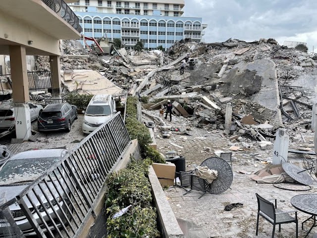 Se derrumbó un edificio residencial en Miami: al menos un muerto y treinta desaparecidos   